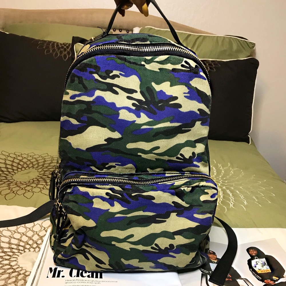 Nila Anthony Camouflaged Backpack